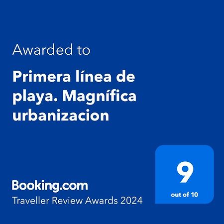 Apartamento Primera línea de playa. Magnífica urbanizacion La Cala Del Moral Exterior foto